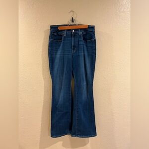 Levi's 726 Dark Blue Flare Jeans